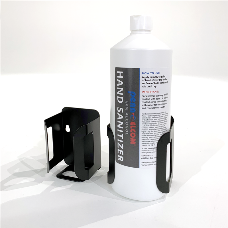Wall Mount 500ml Bottle Holder (white) Wb-hs80-05lw