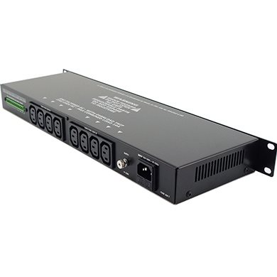 1u 19 Inch Rack Iec And Dc Power Distribution With Surge Protection