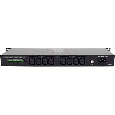 1u 19 Inch Rack Iec And Dc Power Distribution With Surge Protection