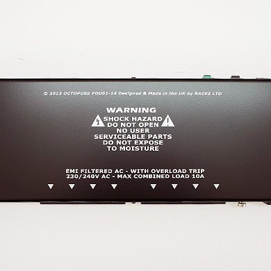 1u 19 Inch Rack Iec And Dc Power Distribution With Surge Protection