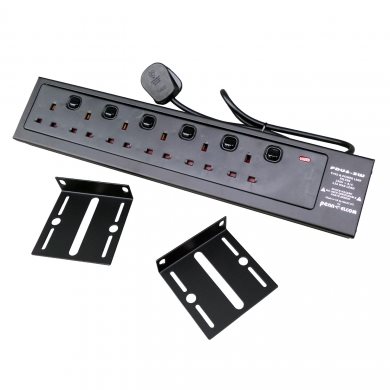 6 Way Rack Mount Pdu With Individually Switchable Outlets Pdu6sw