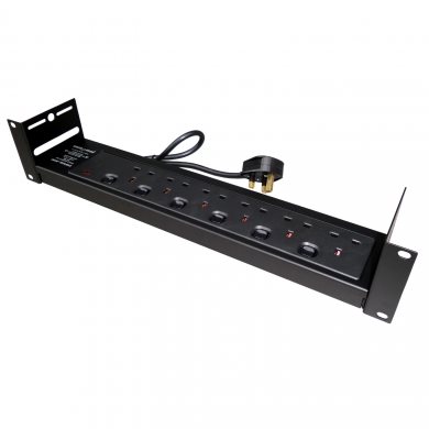6 Way Rack Mount Pdu With Individually Switchable Outlets Pdu6sw