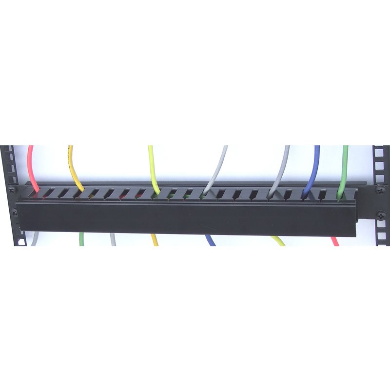 1u Cable Management Slotted Duct With Cover Cmp-sd