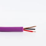 Tour Grade Microphone Cable Lead 6.5mm 2 Core Arctic Grade Flexible Purple Camc65p