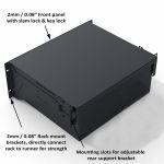 4u Lightweight 19 in Rack Drawer 385mm Deep R2295-4uk