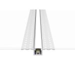 3m 15x15mm Plaster-in Profile For Straight Runs Ledal43m3
