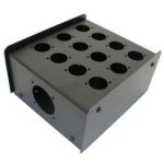 12 Hole Stage Box Punched for D-Series Connectors R2350-12