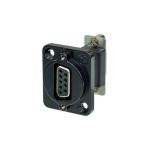 Neutrik D-sub 9 Pin Feedthrough F-f Nadb9ff Connector