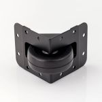 Penn Elcom W2065k, Steel Recessed Corner Castor