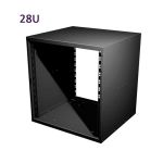 28u 19 Inch Flat Pack Rack Cabinet 480mm/18.9" Deep R8400-28