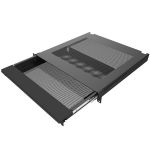 Rackmount Laptop Security Drawer Black Ex-6301b