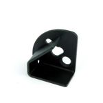 Mounting Brackets Pair For Led Aluminium Profile Black
