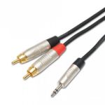 3m Y Lead 3.5mm Stereo Jack To 2 X Rca Phono Nra-031-0150-030