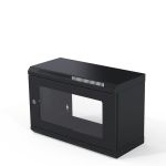 Wall Mount Rack Enclosure 6u 250mm/9.84 Inch Deep M6 Rack Rail R6025-m6-6u