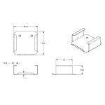 Wall Mount Bracket For Apple Tv Wb-atvg4-w