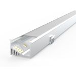 Recessed LED Profile, 1m Kit 19mm Wide With Internal Angle Mount Ledal42