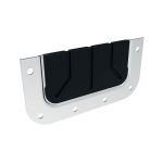 Flightcase Recessed Rubber Cable Feedthrough Half Dish  D053010cmz