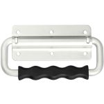 Aluminium Un-Sprung Surface Mount Chest Handle with Moulded Grip