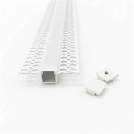3m 15x15mm Plaster-in Profile For Straight Runs Ledal43m3