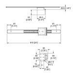Pair Of Sliding Door Hinges R50338