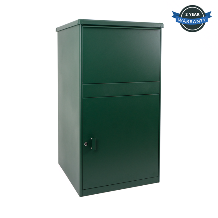 Secure Parcel Box, Large Green, Contactless Parcel Delivery ,Pbx2gr