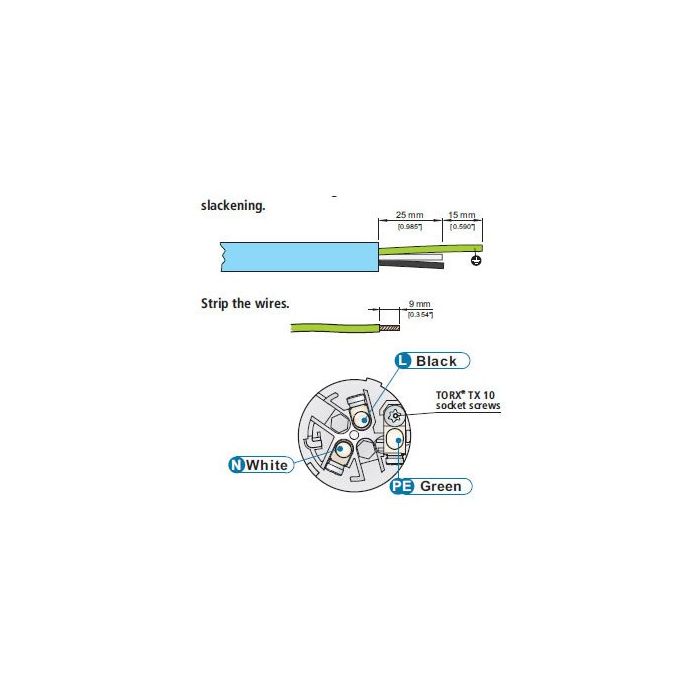 Neutrik Powercon Female 3 Pole 32 Amp Nac3fc-hc Connector