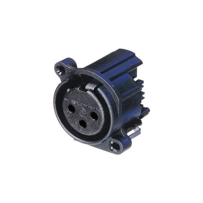 Neutrik Nc3fah1-0 Xlr 3 Pin Female Chassis A Series No Latch