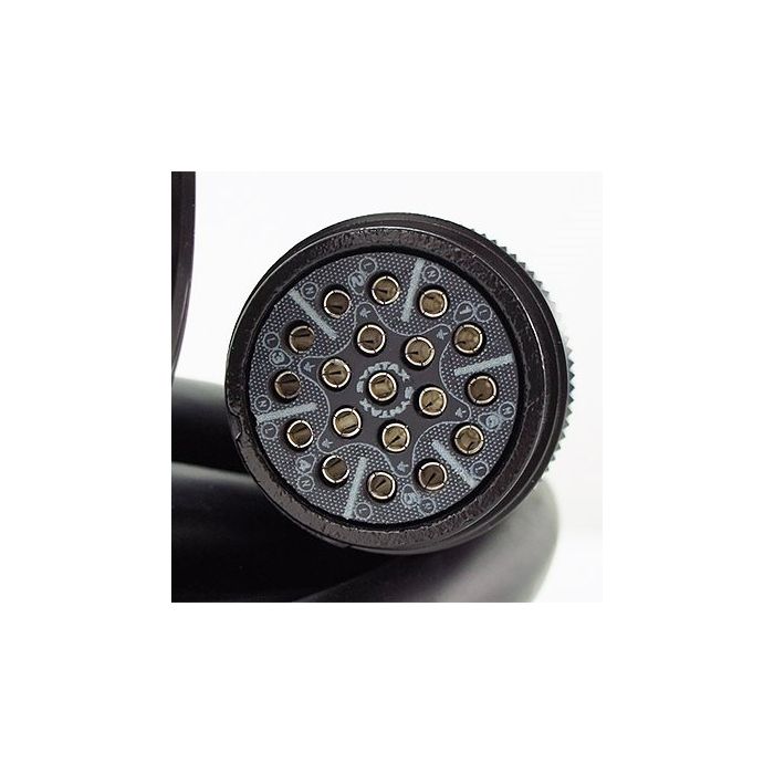 25m Socapex 19 Core 2.5mm Mains Cable