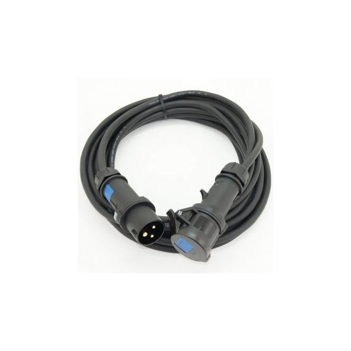 Stealth Series 16amp Male To Female C-form Connectors Power Lead 10m