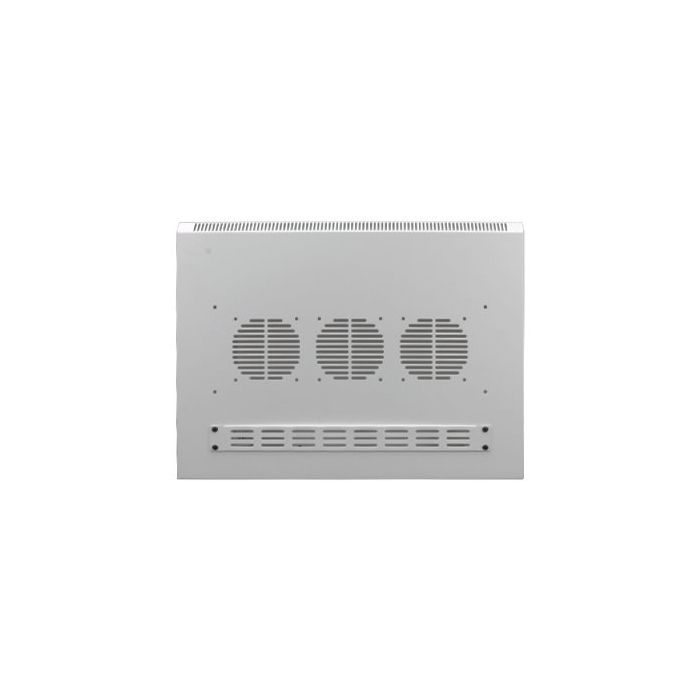 Wall Mount Rack Enclosure 12u 450mm/17.72 Inch Deep M6 Rack Rail White Glass Door R6412w-m6