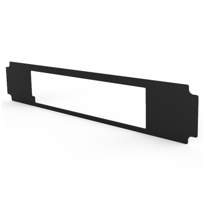 2u Vented Rack Shelf & Magnetic Faceplate For Xbox One X R1498/2uk-xbox1x