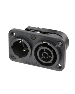 Neutrik Powercon True1 Top Mains Chassis In/outlet Cbc Nac3px-top
