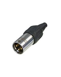 Neutrik Xlr 3 Pin Male Heavy Duty Top Connector Nc3mx-top