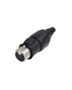 Neutrik Xlr 3 Pin Female Heavy Duty Top Connector Nc5fx-top