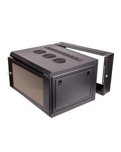 6u Double Hinged Wall Mount Rack Enclosure M6 R6406rhf-m6