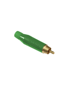 Rca Cable Plug Green Acpr-grn Connector