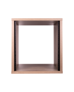 12u Nebraska Oak Effect Flat Pack Credenza - Depth: 500mm (19.69in) R8600-500-12uno