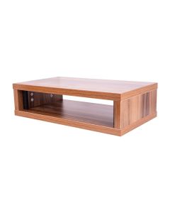 2u Tiepolo Walnut Effect Flat Pack Credenza - Depth: 300mm (11.81in) R8600-300-2utw