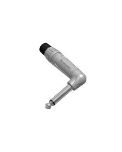1/4" Mono Right Angle Jack Plug Satin Finish Acpm-tn Connector