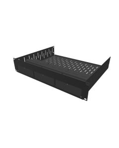 2u Vented RackMount Shelf With Magnetic Plate For 3x Sonos Ports R1498/2uk-sport3