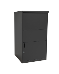 Large Black Parcel Box Pbx2