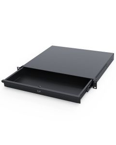 1u Rack Enclosed Drawer With Key Lock R1291cl-kl-k