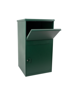 Secure Parcel Box, Large Green, Contactless Parcel Delivery ,Pbx2gr
