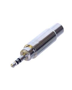 Neutrik Adaptor 3.5 Stereo Jack Plug To 6.3 Stereo Jack Socket Nys227