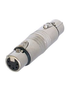 Neutrik Adaptor Xlr 5 Pin Female To Xlr 5 Pin Female Na5ff Na5ff