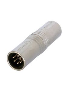 Neutrik Adaptor Xlr 5 Pin Male To Xlr 5 Pin Male Na5mm Connector