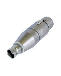 Neutrik Adaptor Xlr Female To Bnc Socket Na2fbnc Connector