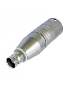 Neutrik Adaptor Xlr Male To Bnc Socket Na2mbnc Connector