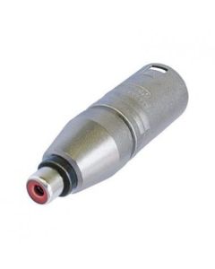 Neutrik Adaptor Xlr Male To Phono Socket Na2mpmf Connector