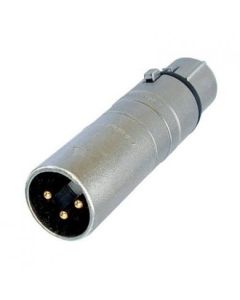 Neutrik Adaptor Xlr Male To Xlr Female Na3fm Connector